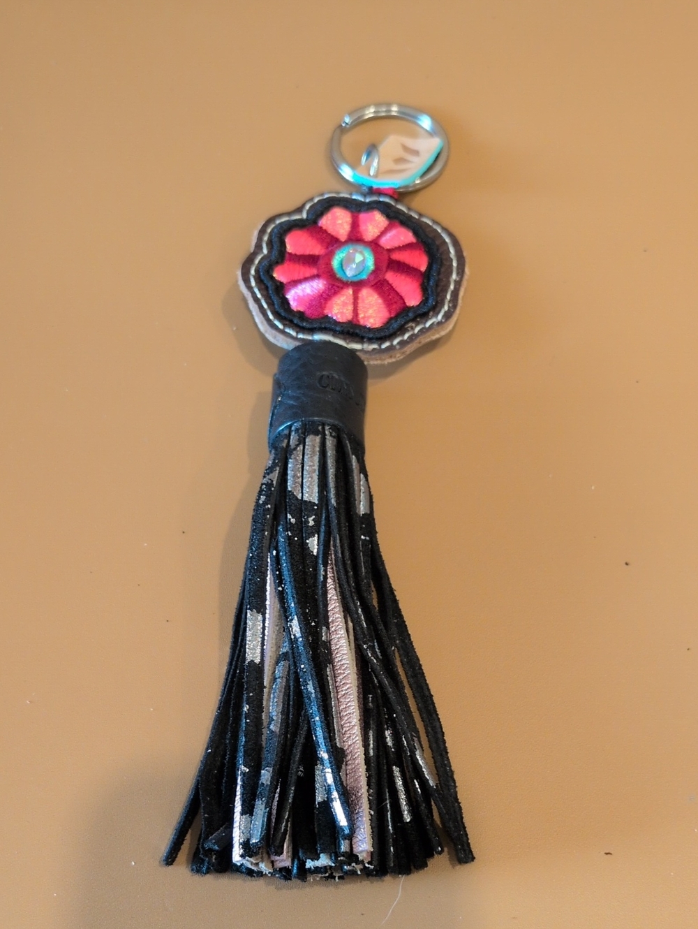 Consuela Leather Tassel Charm
